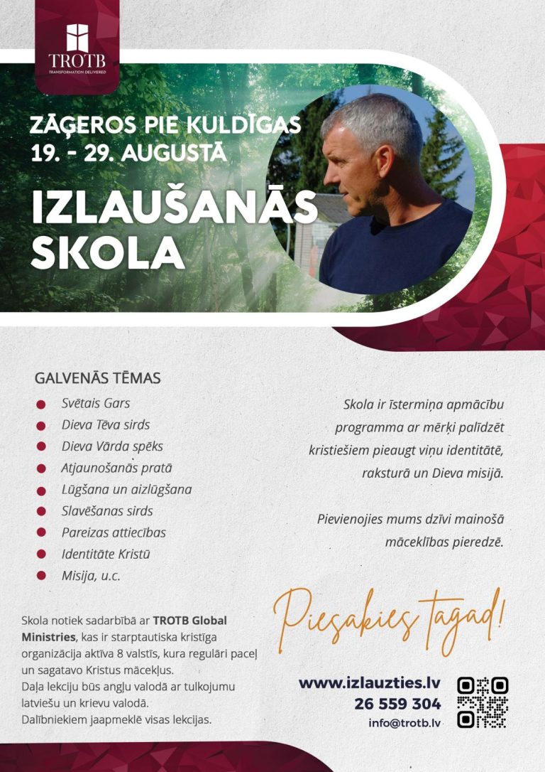 School of Breakthrough - Latvia 2026